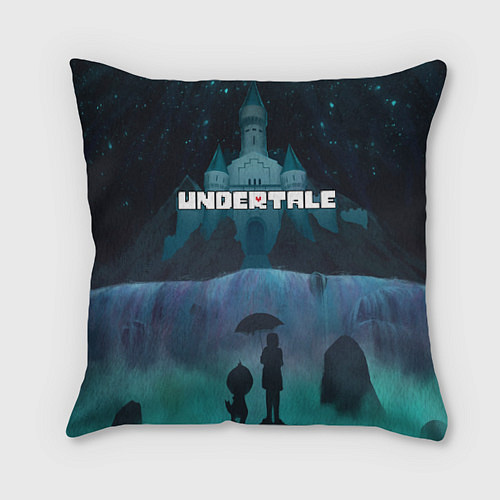 Подушка квадратная UNDERTALE / 3D-принт – фото 1