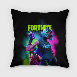 Подушка квадратная FORTNITE, цвет: 3D-принт