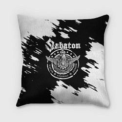 Подушка квадратная Sabaton, цвет: 3D-принт