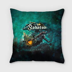 Подушка квадратная Sabaton, цвет: 3D-принт