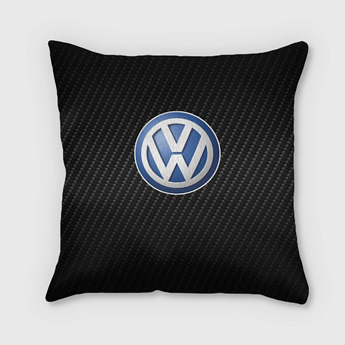 Подушка квадратная Volkswagen Logo / 3D-принт – фото 1