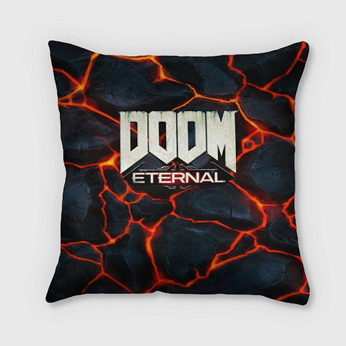 Подушка квадратная DOOM: ETERNAL / 3D-принт – фото 1