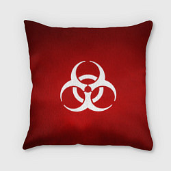 Подушка квадратная Plague Inc, цвет: 3D-принт