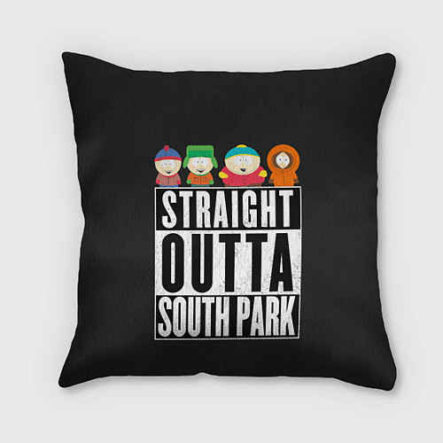 Подушка квадратная South Park / 3D-принт – фото 1