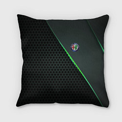 Подушка квадратная Alfa Romeo