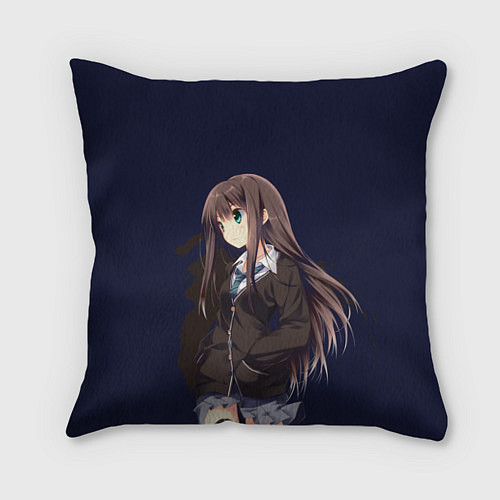 Подушка квадратная Аниме / 3D-принт – фото 1