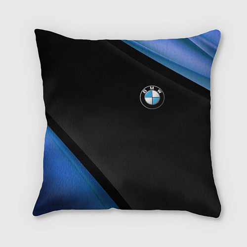 Подушка квадратная BMW / 3D-принт – фото 1