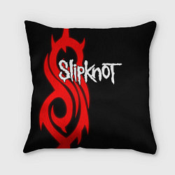 Подушка квадратная Slipknot 7, цвет: 3D-принт