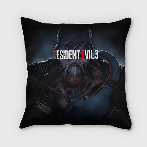 Подушка квадратная Resident evil 3 remake / 3D-принт – фото 1