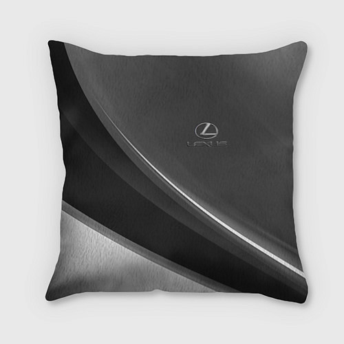 Подушка квадратная LEXUS / 3D-принт – фото 1