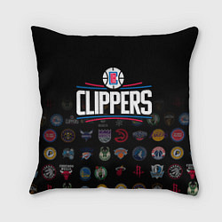 Подушка квадратная Los Angeles Clippers 2