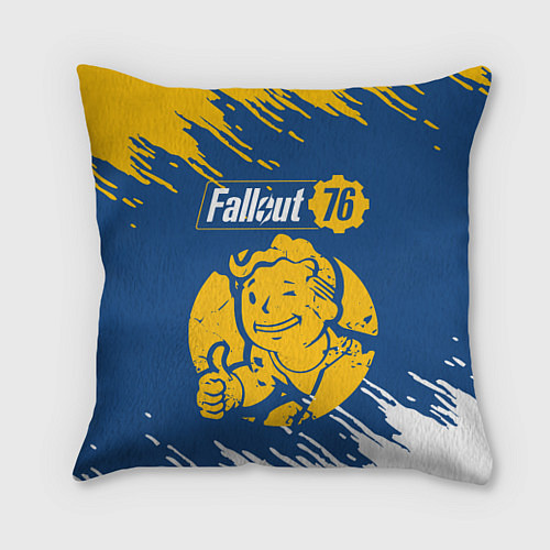 Подушка квадратная FALLOUT76 / 3D-принт – фото 1