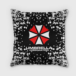 Подушка квадратная Umbrella Corporation, цвет: 3D-принт