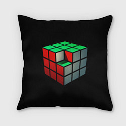 Подушка квадратная Кубик Рубика
