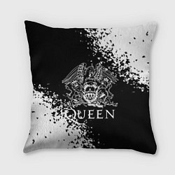 Подушка квадратная QUEEN, цвет: 3D-принт