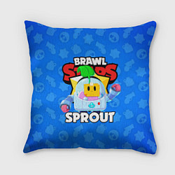 Подушка квадратная BRAWL STARS SPROUT