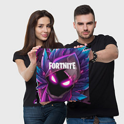 Подушка квадратная FORTNITE, цвет: 3D-принт — фото 2