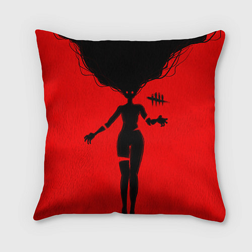 Подушка квадратная Dead by Daylight / 3D-принт – фото 1