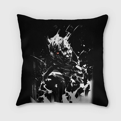 Подушка квадратная Dead by Daylight / 3D-принт – фото 1