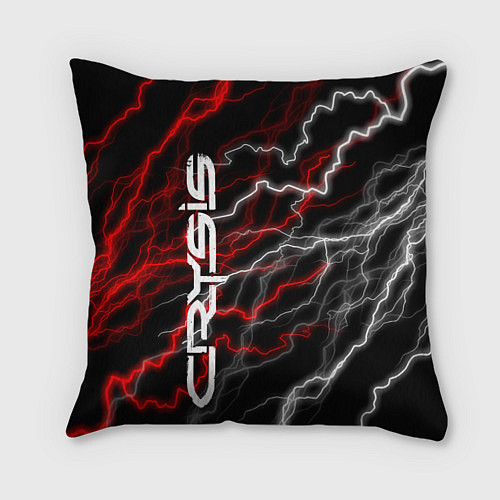 Подушка квадратная CRYSIS / 3D-принт – фото 1