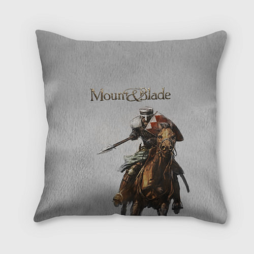 Подушка квадратная Mount and Blade / 3D-принт – фото 1