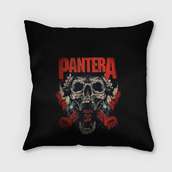 Подушка квадратная Pantera, цвет: 3D-принт