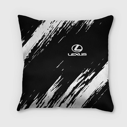 Подушка квадратная LEXUS / 3D-принт – фото 1