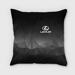 Подушка квадратная LEXUS, цвет: 3D-принт