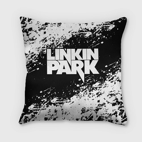 Подушка квадратная LINKIN PARK 5 / 3D-принт – фото 1