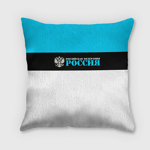 Подушка квадратная Россия / 3D-принт – фото 1