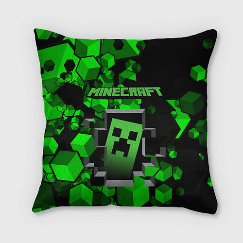 Подушка квадратная Minecraft / 3D-принт – фото 1