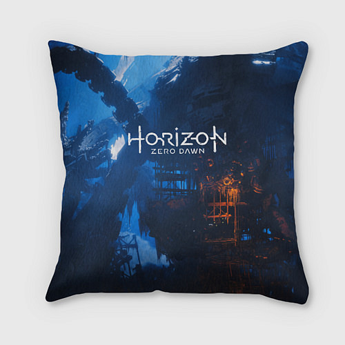 Подушка квадратная HORIZON ZERO DAWN / 3D-принт – фото 1