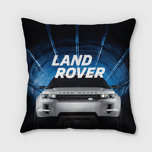 Подушка квадратная LAND ROVER / 3D-принт – фото 1