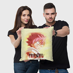 Подушка квадратная FAIRY TAIL ХВОСТ ФЕИ, цвет: 3D-принт — фото 2