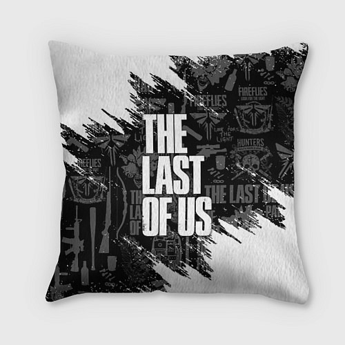 Подушка квадратная THE LAST OF US 2 / 3D-принт – фото 1