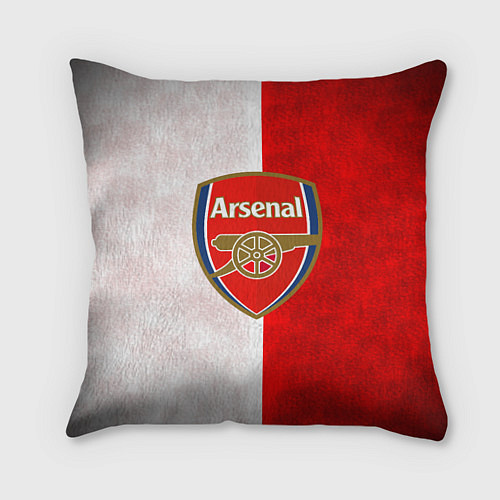 Подушка квадратная FC Arsenal 3D / 3D-принт – фото 1