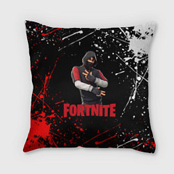 Подушка квадратная FORTNITE x IKONIK, цвет: 3D-принт