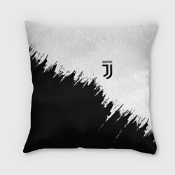 Подушка квадратная JUVENTUS, цвет: 3D-принт