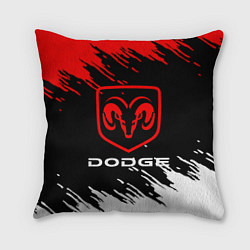 Подушка квадратная DODGE, цвет: 3D-принт
