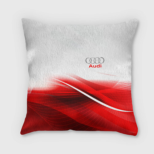 Подушка квадратная AUDI / 3D-принт – фото 1