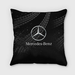 Подушка квадратная MERCEDES, цвет: 3D-принт