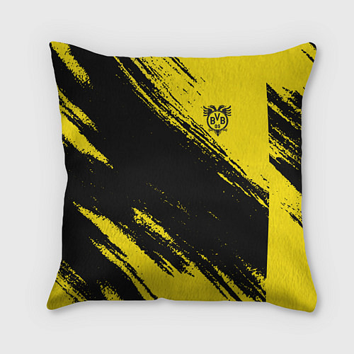 Подушка квадратная Borussia / 3D-принт – фото 1