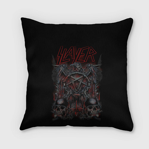 Подушка квадратная Slayer / 3D-принт – фото 1