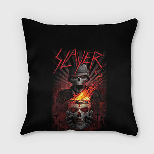 Подушка квадратная Slayer / 3D-принт – фото 1