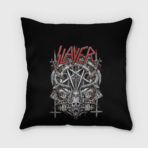 Подушка квадратная Slayer / 3D-принт – фото 1