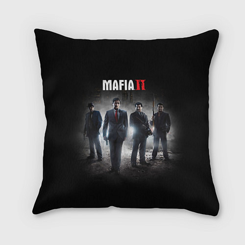 Подушка квадратная Mafia / 3D-принт – фото 1