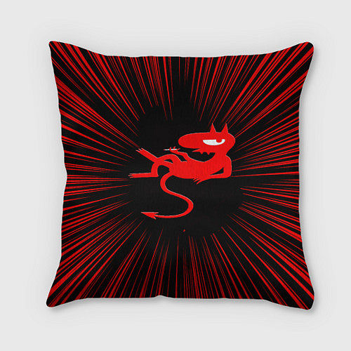 Подушка квадратная Disenchantment / 3D-принт – фото 1