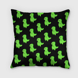 Подушка квадратная Динозавры