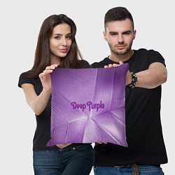 Подушка квадратная Deep Purple, цвет: 3D-принт — фото 2