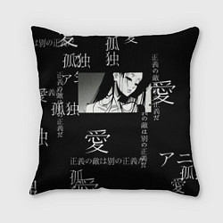 Подушка квадратная Аниме девушка